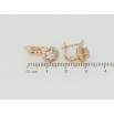 Серьги Xuping Позолота 18K английский замок Инкрустация цирконием фото №2