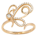 Кольцо Xuping Позолота 18K Бабочка фото №1 Кольцо Xuping Позолота 18K Бабочка фото №1