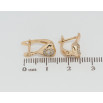 Серьги Xuping Позолота 18K английский замок Треугольники с узором цирконием фото №2 Серьги Xuping Позолота 18K английский замок Треугольники с узором цирконием фото №2