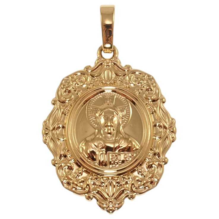 Кулон Xuping Позолота 18K Ладанка Господь Вседержитель для цепочки до 5мм фото №23 Кулон Xuping Позолота 18K Ладанка Господь Вседержитель для цепочки до 5мм фото №23