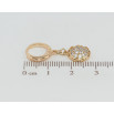 Сережки Xuping Позолота 18K підвіски на колечках Декоративні підвіски з цирконієм фото №2