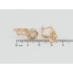 Серьги Xuping Позолота 18K английский замок Цветочный узор с цирконием фото №2 Серьги Xuping Позолота 18K английский замок Цветочный узор с цирконием фото №2