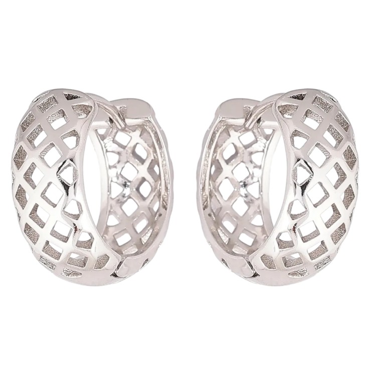 Сережки Xuping Родій колечка Різьблений візерунок фото №6