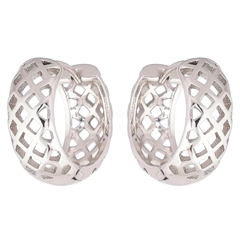 Сережки Xuping Родій колечка Різьблений візерунок фото №1