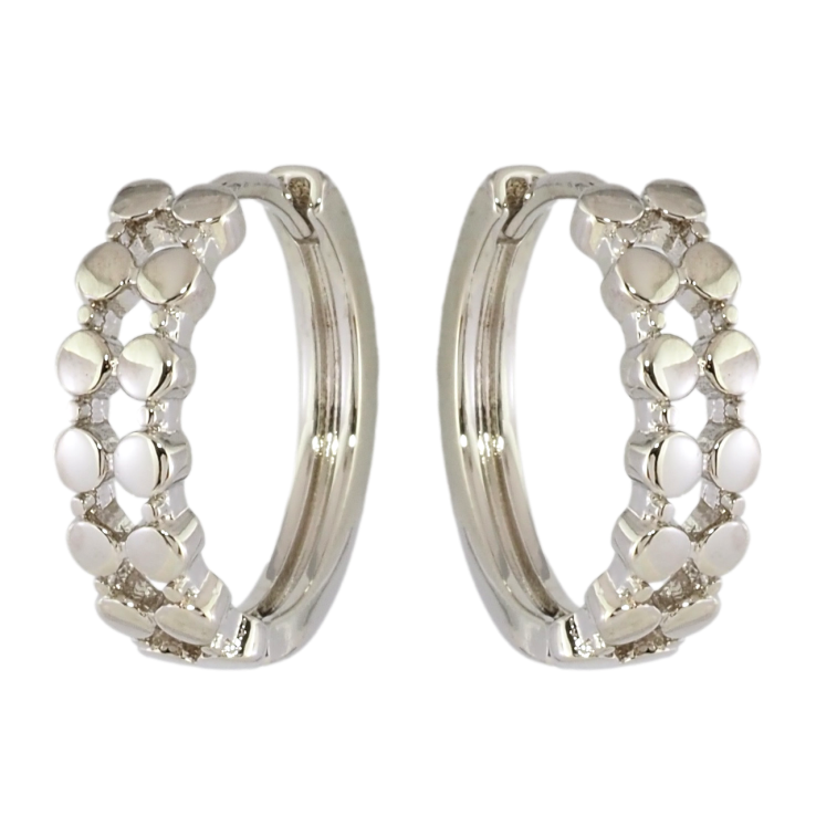 Сережки Xuping Родій колечка Декоративний візерунок фото №9