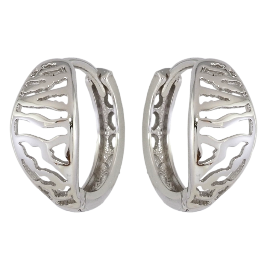 Сережки Xuping Родій колечка Різьблений візерунок фото №1