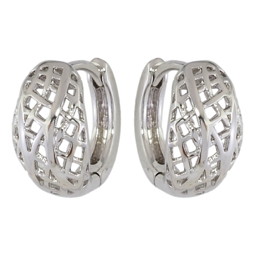 Сережки Xuping Родій колечка Різьблений візерунок фото №1