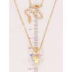 Кулон Xuping колір 18K з кр-ми Swarovski на ланцюжку Кристальне серце Shimmer довжина 39,5-44,5см х 1мм фото №4 Кулон Xuping колір 18K з кр-ми Swarovski на ланцюжку Кристальне серце Shimmer довжина 39,5-44,5см х 1мм фото №4