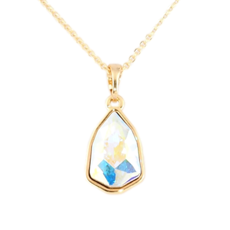 Кулон Xuping колір 18K з кристалами Swarovski на ланцюжку Кристал АВ довжина 39-44см х 1мм фото №25