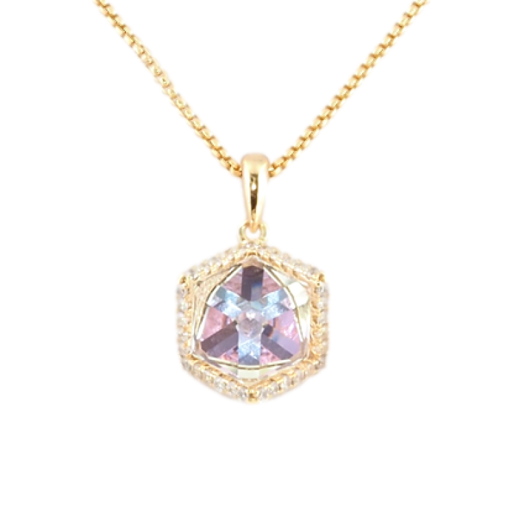 Кулон Xuping 18K з кр-ми Swarovski на ланцюжку Кристальний куб довжина 40,5-46см х 1мм фото №13 Кулон Xuping 18K з кр-ми Swarovski на ланцюжку Кристальний куб довжина 40,5-46см х 1мм фото №13