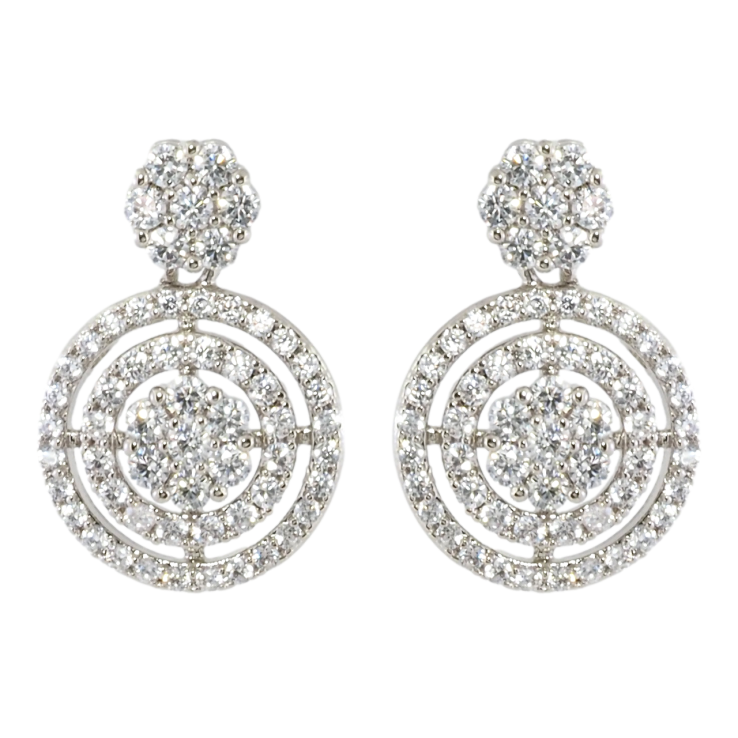 Серьги Xuping Родий пусеты Инкрустация цирконием фото №22 Серьги Xuping Родий пусеты Инкрустация цирконием фото №22