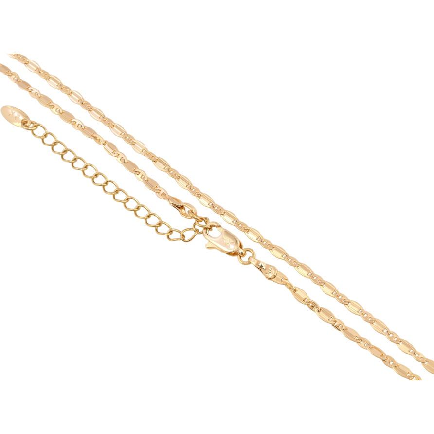 Цепочка Xuping Позолота 18K Плетение Морская цепь длина 43-48см х 2мм фото №1 Цепочка Xuping Позолота 18K Плетение Морская цепь длина 43-48см х 2мм фото №1