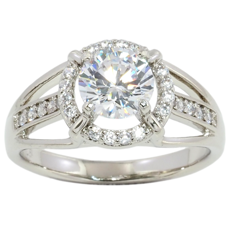 Кольцо Xuping Родий Кристальный блеск фото №20 Кольцо Xuping Родий Кристальный блеск фото №20