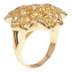 Кольцо Xuping Позолота 18K Крупная Снежинка фото №2