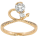 Кольцо Xuping Позолота 18K Сердце с фианитами фото №1 Кольцо Xuping Позолота 18K Сердце с фианитами фото №1