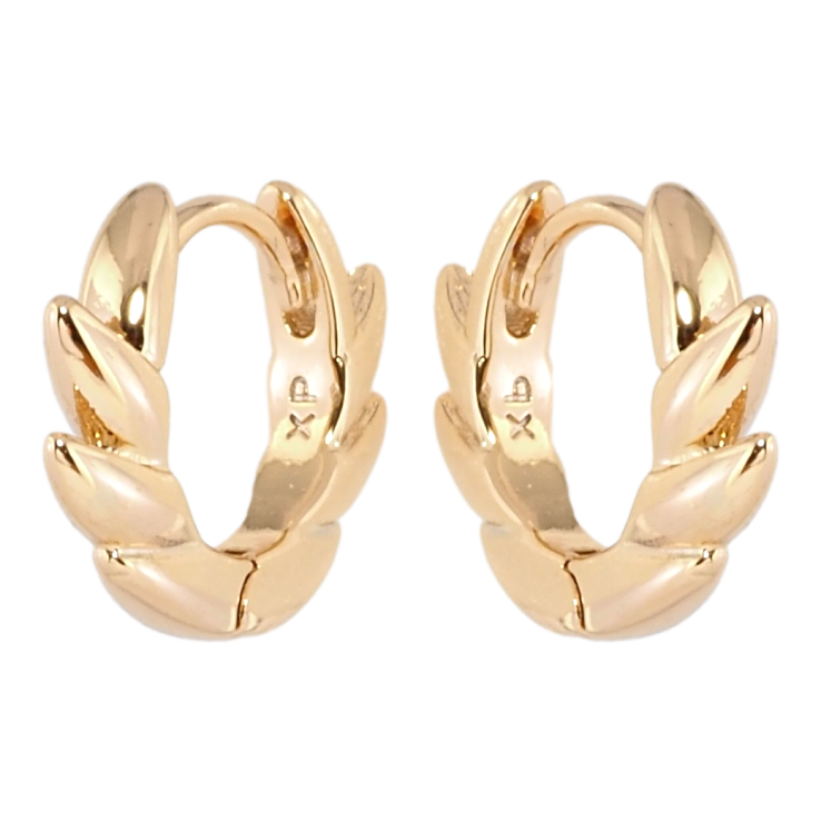 Сережки Xuping Позолота 18K колечка Декоративний візерунок фото №11