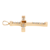 Кулон Xuping Позолота 18K Крест с Распятием и цирконием для цепочки до 7мм фото №2 Кулон Xuping Позолота 18K Крест с Распятием и цирконием для цепочки до 7мм фото №2