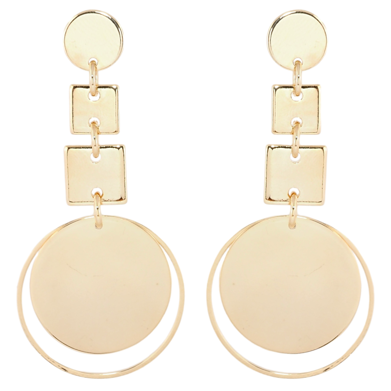 Сережки Xuping Позолота 18K пусети Фігурні підвіски фото №1