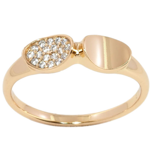 Кольцо Xuping Позолота 18K Декоративный узор с цирконием фото №1