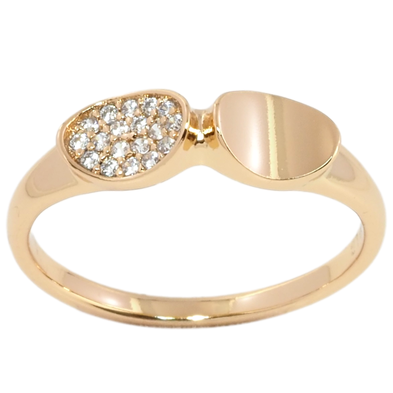 Кольцо Xuping Позолота 18K Декоративный узор с цирконием фото №1 Кольцо Xuping Позолота 18K Декоративный узор с цирконием фото №1