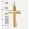 Кулон Xuping Позолота 18K Декоративний Хрест для ланцюжка до 6мм фото №2 Кулон Xuping Позолота 18K Декоративний Хрест для ланцюжка до 6мм фото №2
