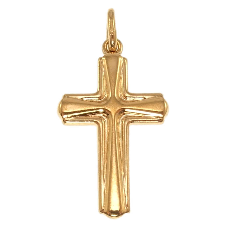 Кулон Xuping Позолота 18K Декоративный Крест для цепочки до 3мм фото №1 Кулон Xuping Позолота 18K Декоративный Крест для цепочки до 3мм фото №1
