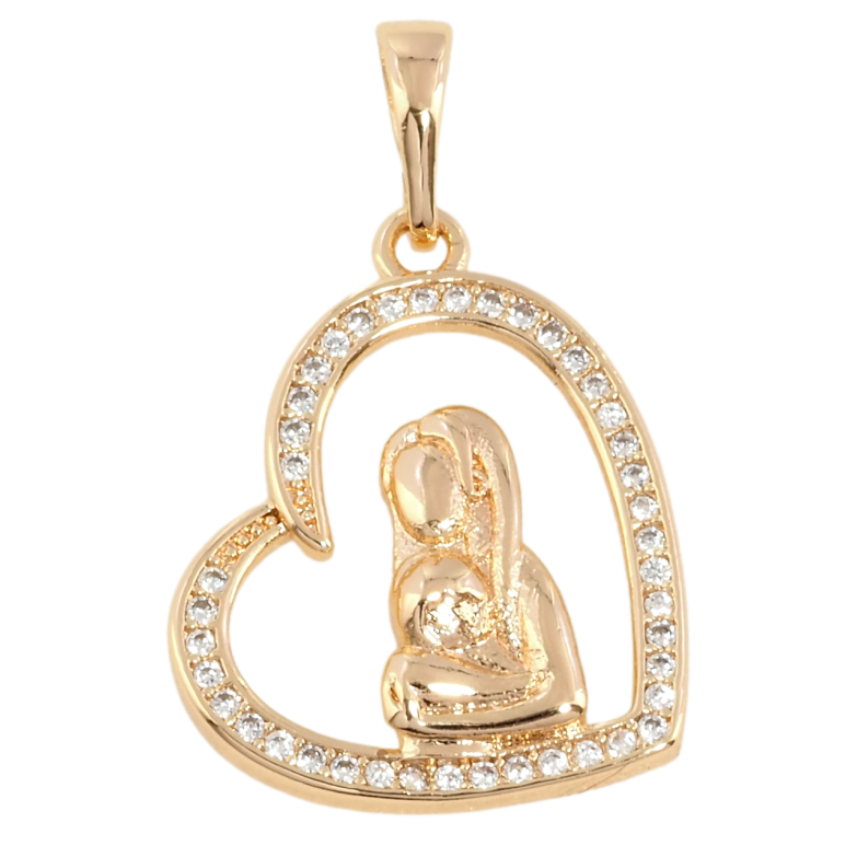 Кулон Xuping M&L Цвет 18К Любовь матери для цепочки до 6мм фото №1