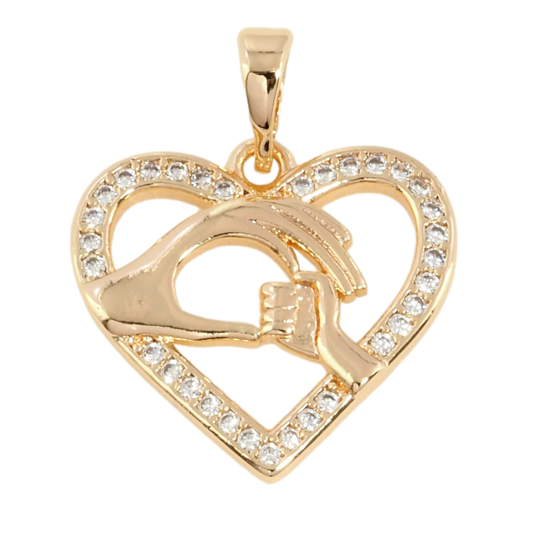 Кулон Xuping M&L Цвет 18К Материнская любовь для цепочки до 5мм фото №1