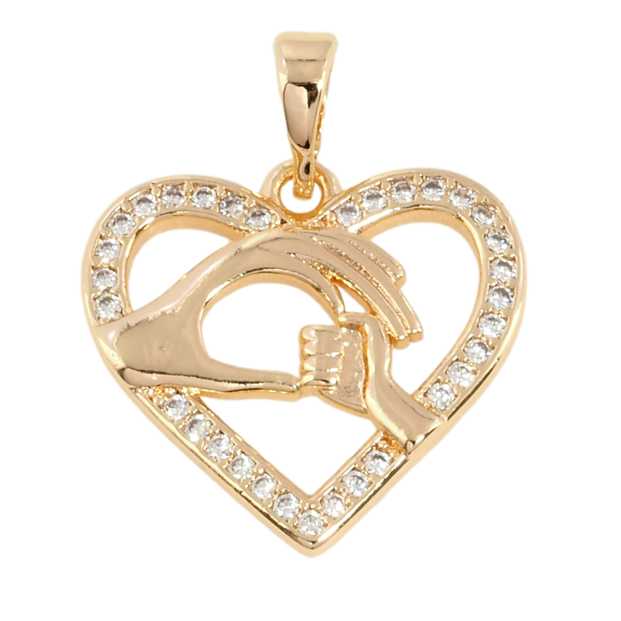 Кулон Xuping M&L Цвет 18К Материнская любовь для цепочки до 5мм фото №1