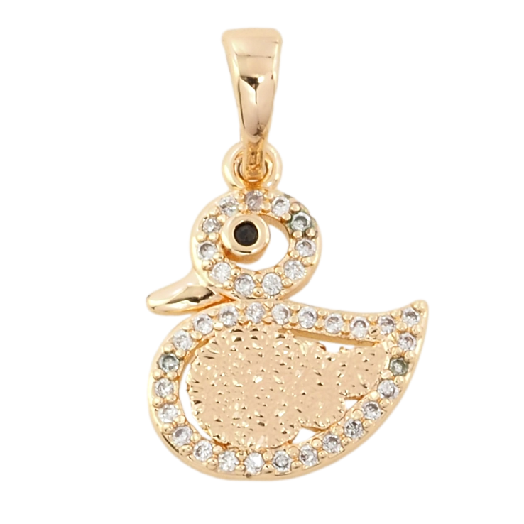 Кулон Xuping M&L Колір 18К Каченя з цирконієм для ланцюжка до 5мм фото №20