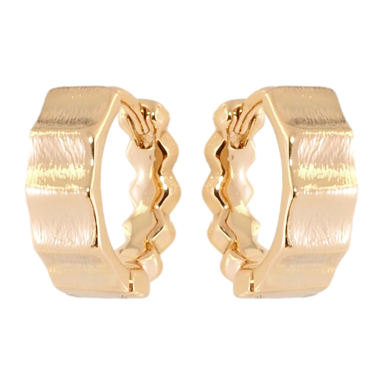 Сережки Xuping Позолота 18K колечка Фігурні фото №1 Сережки Xuping Позолота 18K колечка Фігурні фото №1