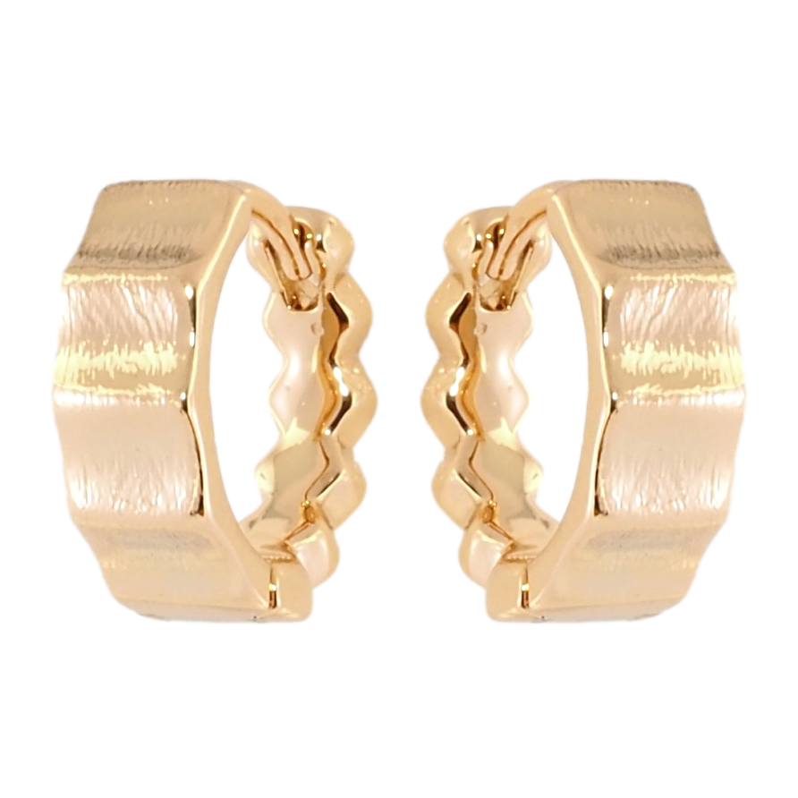 Сережки Xuping Позолота 18K колечка Фігурні фото №1 Сережки Xuping Позолота 18K колечка Фігурні фото №1