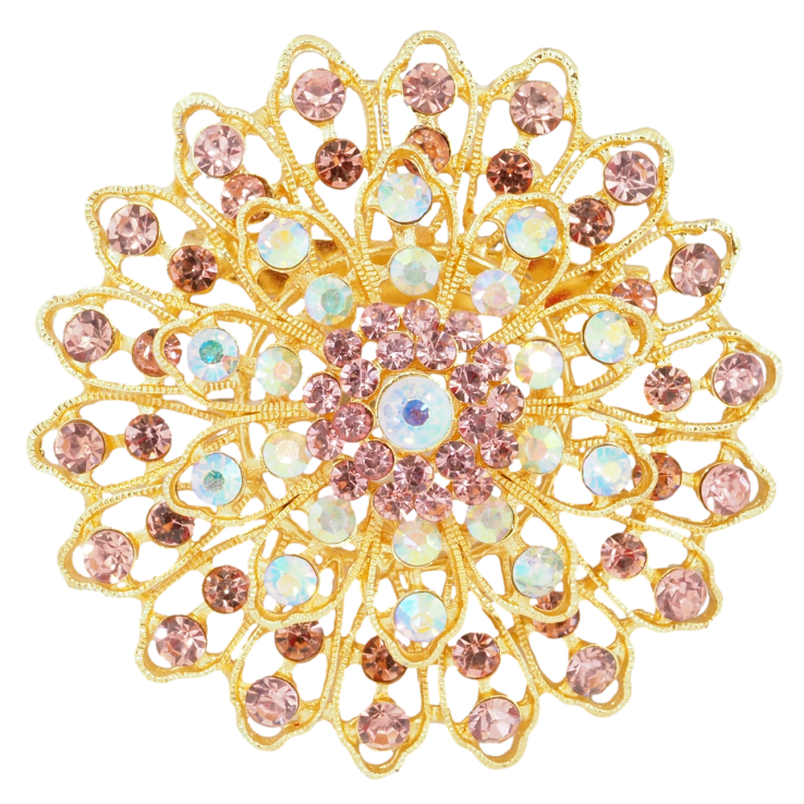 Брошь Цветок с розовыми стразами РЖАВАЯ ИГЛА! фото №8 Брошь Цветок с розовыми стразами РЖАВАЯ ИГЛА! фото №8