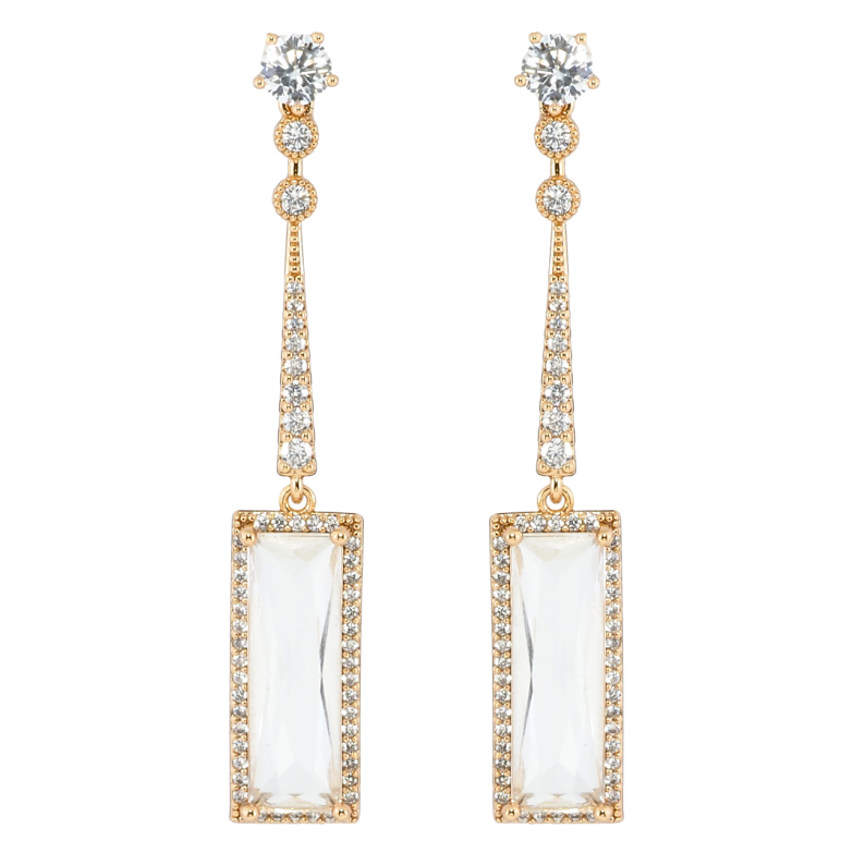 Серьги Xuping Позолота 18K пусеты Подвески с фианитами и цирконием фото №1 Серьги Xuping Позолота 18K пусеты Подвески с фианитами и цирконием фото №1