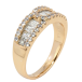 Кольцо Xuping Позолота 18K Инкрустация цирконием фото №2 Кольцо Xuping Позолота 18K Инкрустация цирконием фото №2