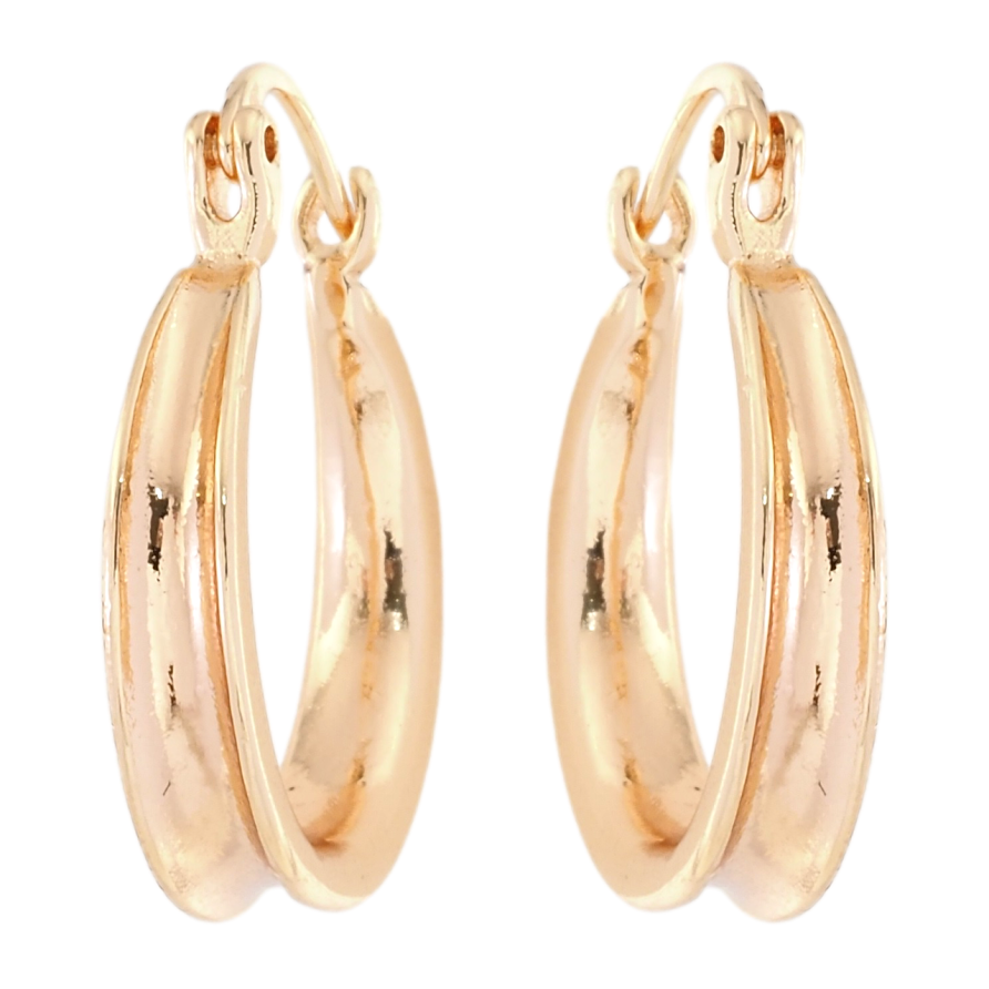 Серьги Xuping M&L Цвет 18K кольца (конго) Декоративный узор ø 2.2см фото №1 Серьги Xuping M&L Цвет 18K кольца (конго) Декоративный узор ø 2.2см фото №1