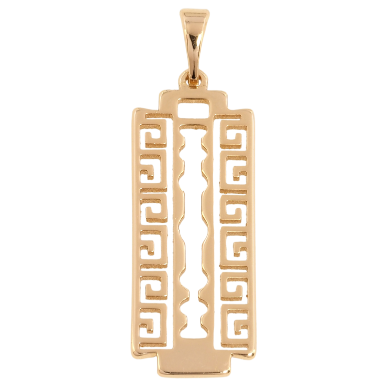 Кулон Xuping Позолота 18K Лезо для ланцюжка до 5мм фото №1