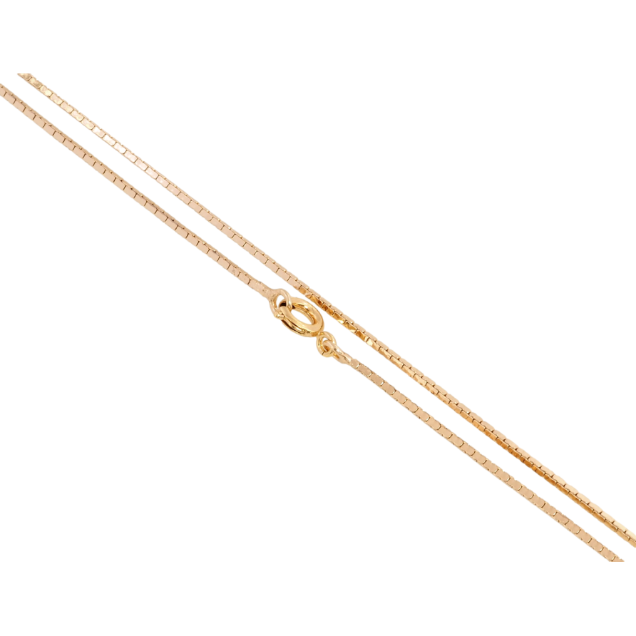 Цепочка Xuping Позолота 18K Плетение Фантазийное длина 45см х 1мм фото №1 Цепочка Xuping Позолота 18K Плетение Фантазийное длина 45см х 1мм фото №1