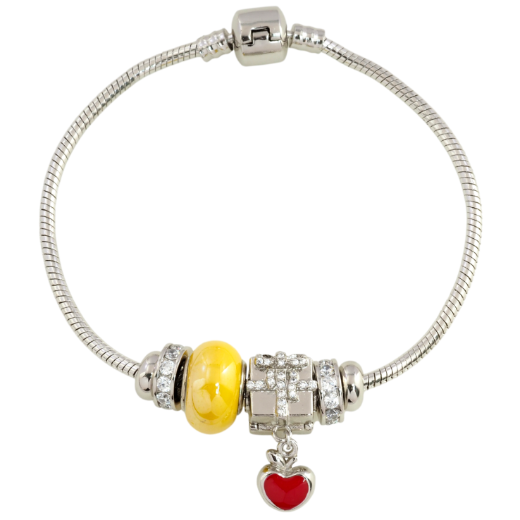 Браслет Xuping Родий Стиль Pandora Ювелирный шнур с бусинами-шармами размер 18см х 3мм фото №9 Браслет Xuping Родий Стиль Pandora Ювелирный шнур с бусинами-шармами размер 18см х 3мм фото №9