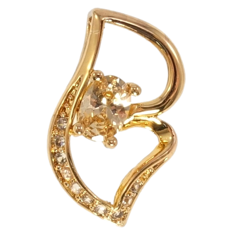 Кулон Fallon Позолота 18K Абстрактный узор с кристаллами фото №1 Кулон Fallon Позолота 18K Абстрактный узор с кристаллами фото №1