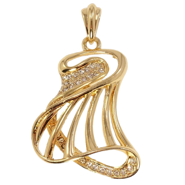 Кулон Fallon Позолота 18K Декоративная подвеска с цирконием фото №8 Кулон Fallon Позолота 18K Декоративная подвеска с цирконием фото №8