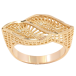 Кольцо Xuping Позолота 18K Декоративный резной узор фото №1 Кольцо Xuping Позолота 18K Декоративный резной узор фото №1