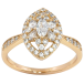 Кольцо Xuping Позолота 18K Инкрустация цирконием фото №1 Кольцо Xuping Позолота 18K Инкрустация цирконием фото №1