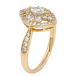 Кольцо Xuping Позолота 18K Инкрустация цирконием фото №2 Кольцо Xuping Позолота 18K Инкрустация цирконием фото №2