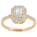 Кольцо Xuping Позолота 18K Инкрустация цирконием фото №1 Кольцо Xuping Позолота 18K Инкрустация цирконием фото №1