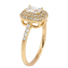Кольцо Xuping Позолота 18K Инкрустация цирконием фото №2 Кольцо Xuping Позолота 18K Инкрустация цирконием фото №2