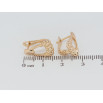 Серьги Xuping Позолота 18K английский замок Декоративный узор фото №2 Серьги Xuping Позолота 18K английский замок Декоративный узор фото №2