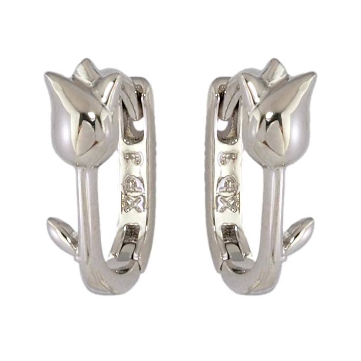 Сережки Xuping Родій колечка Тюльпани фото №23