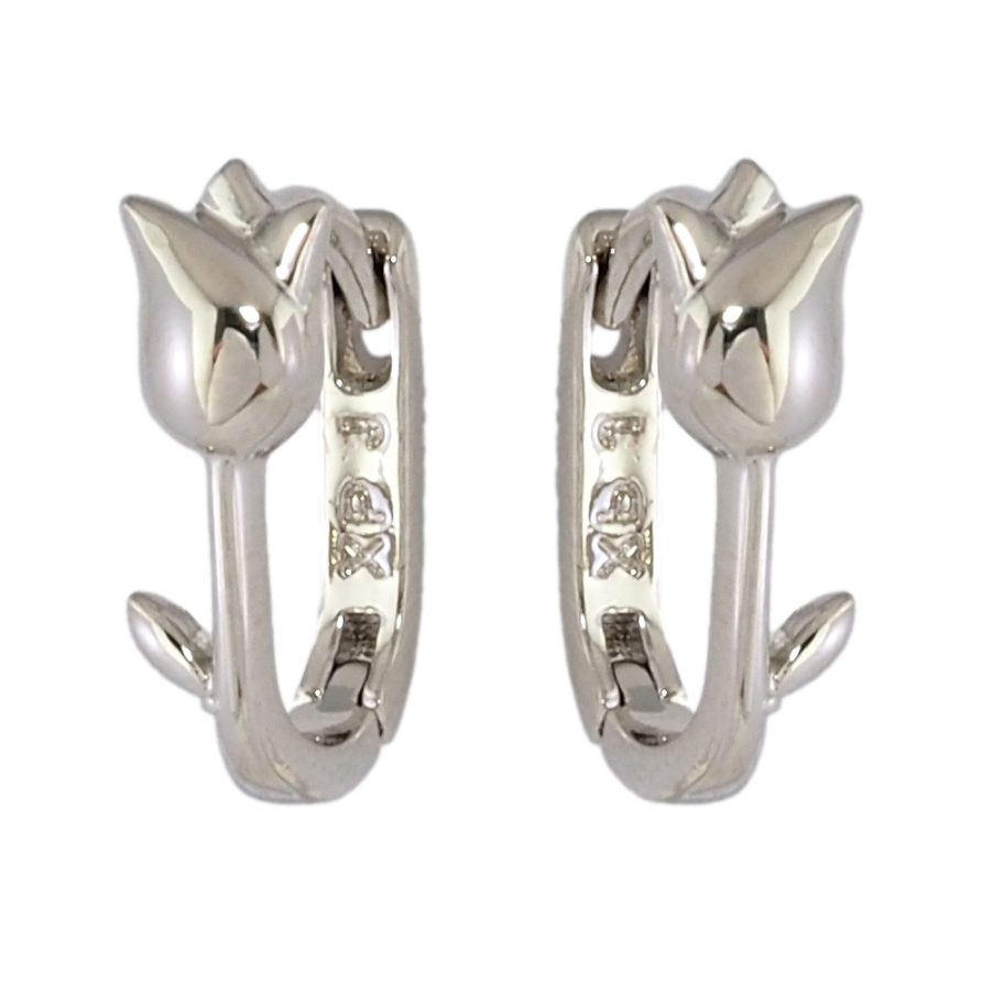 Сережки Xuping Родій колечка Тюльпани фото №1