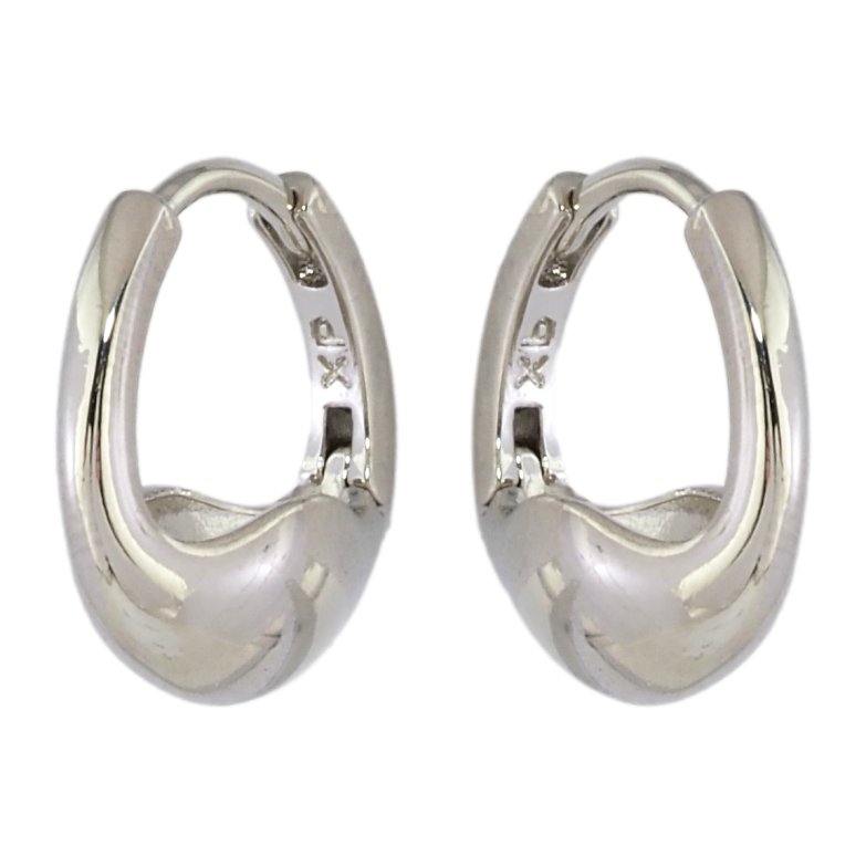 Серьги Xuping Родий колечки Фигурные фото №1